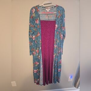 LuLaRoe Floral Outfit